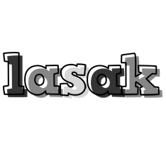 Lasak night logo