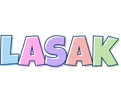 Lasak pastel logo