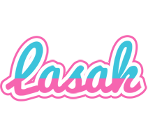 Lasak woman logo