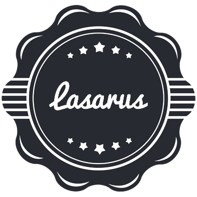 Lasarus badge logo