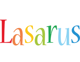 Lasarus birthday logo