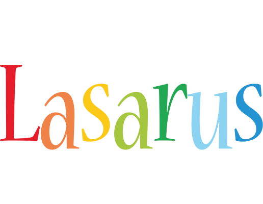 Lasarus birthday logo