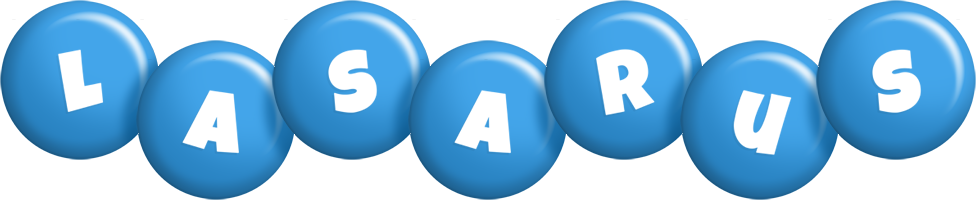 Lasarus candy-blue logo