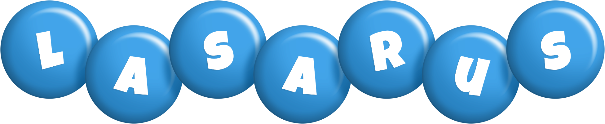 Lasarus candy-blue logo