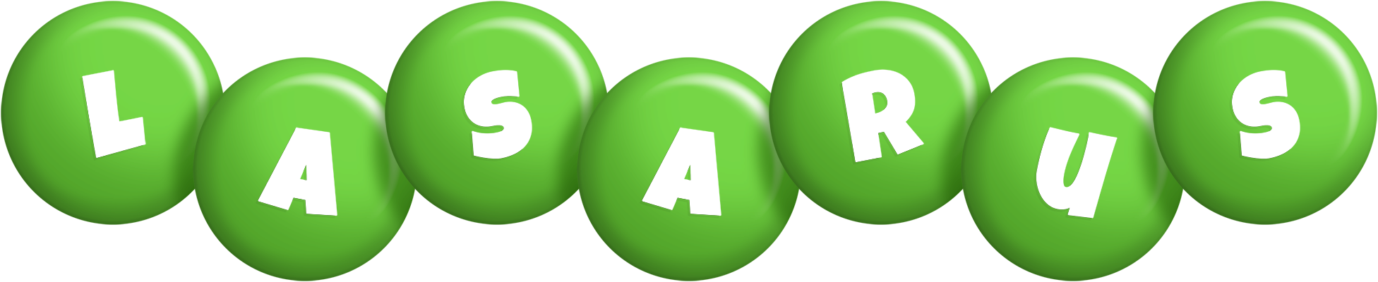 Lasarus candy-green logo