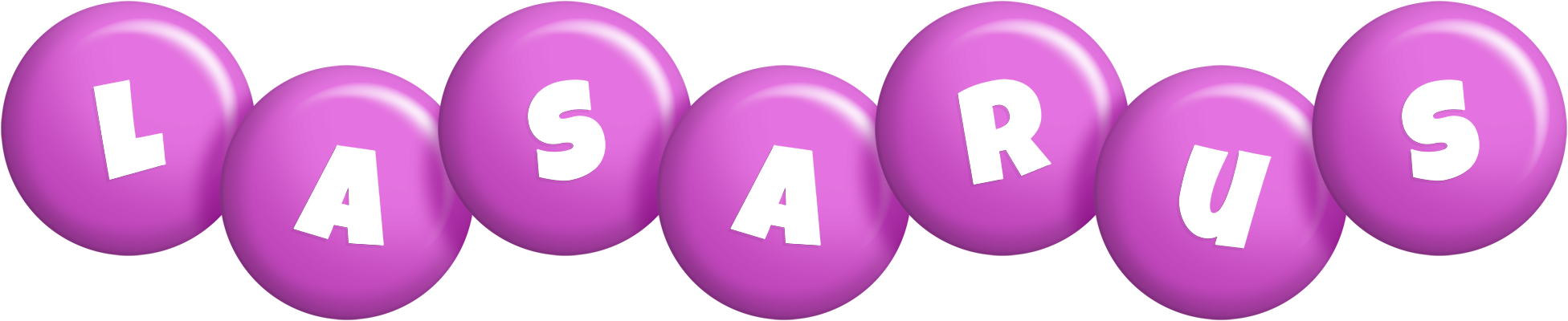 Lasarus candy-purple logo