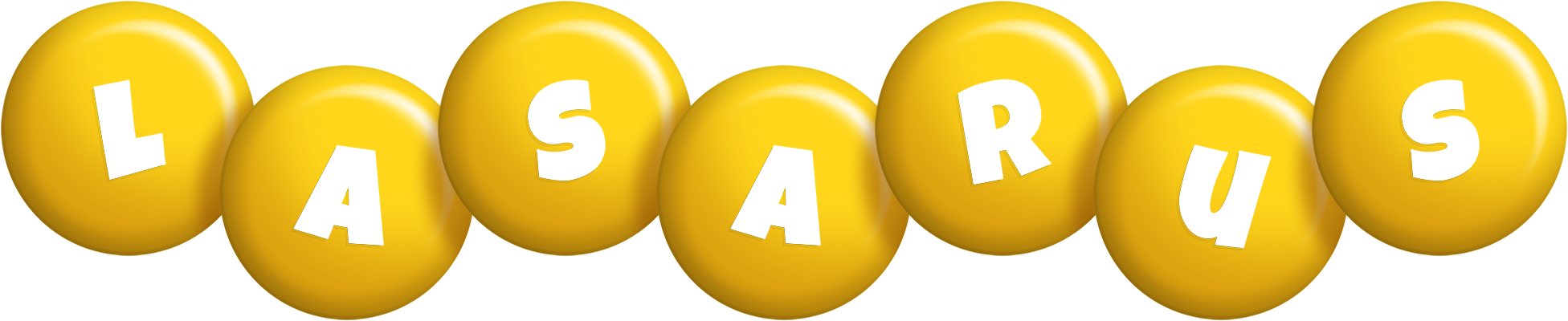 Lasarus candy-yellow logo