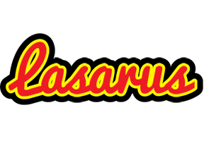 Lasarus fireman logo