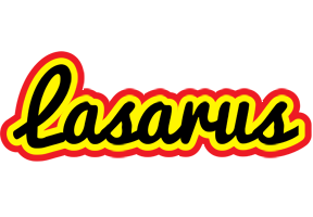 Lasarus flaming logo