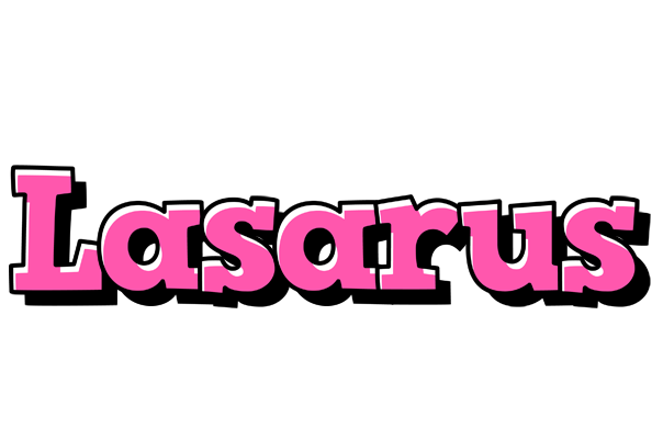 Lasarus girlish logo