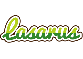 Lasarus golfing logo