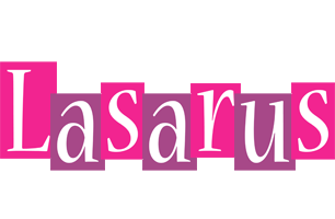 Lasarus whine logo