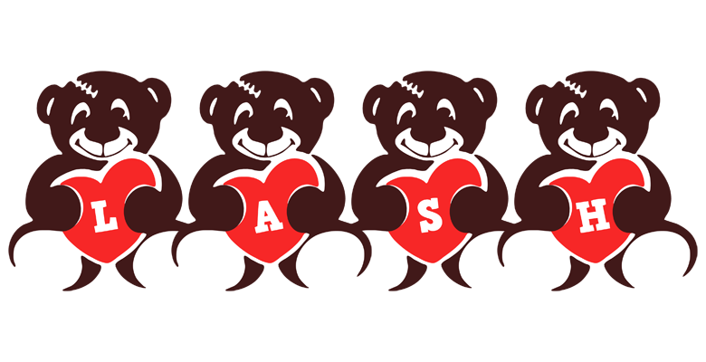 Lash bear logo
