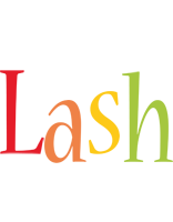 Lash birthday logo