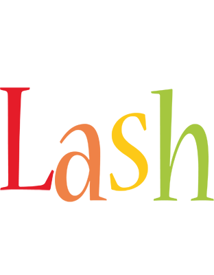 Lash birthday logo