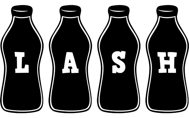 Lash bottle logo