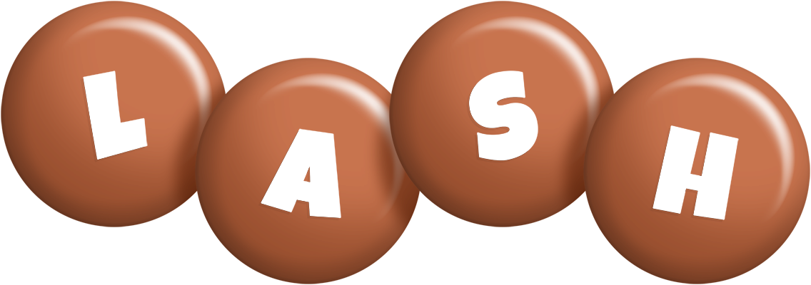 Lash candy-brown logo