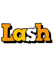 Lash cartoon logo