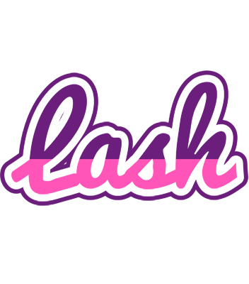 Lash cheerful logo