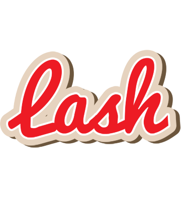 Lash chocolate logo