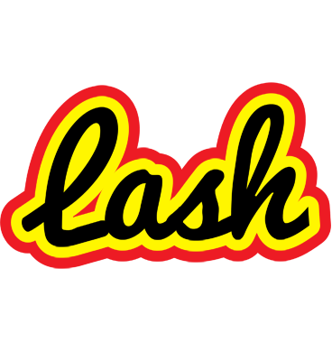 Lash flaming logo