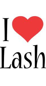 Lash i-love logo
