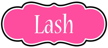 Lash invitation logo