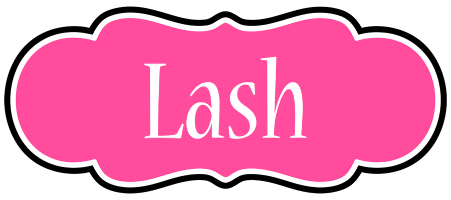 Lash invitation logo