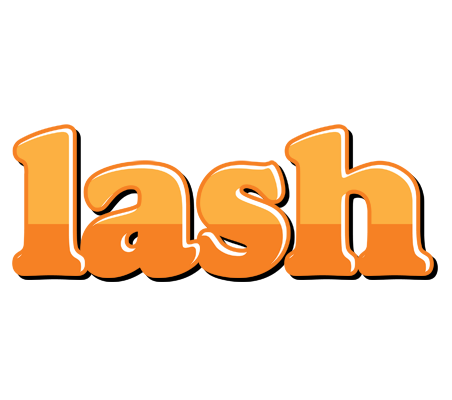 Lash orange logo