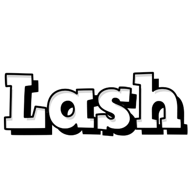 Lash snowing logo