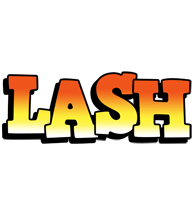 Lash sunset logo