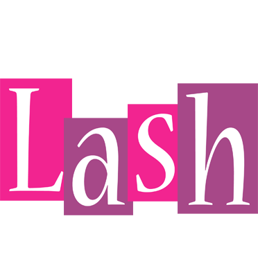 Lash whine logo