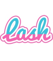Lash woman logo