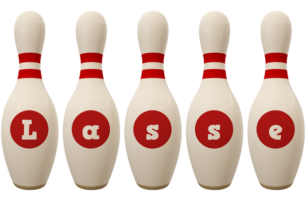 Lasse bowling-pin logo