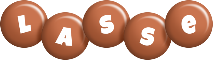 Lasse candy-brown logo