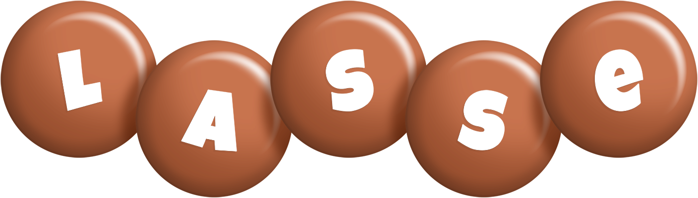 Lasse candy-brown logo