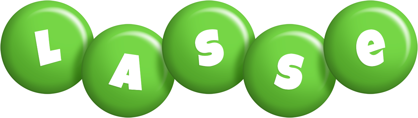 Lasse candy-green logo
