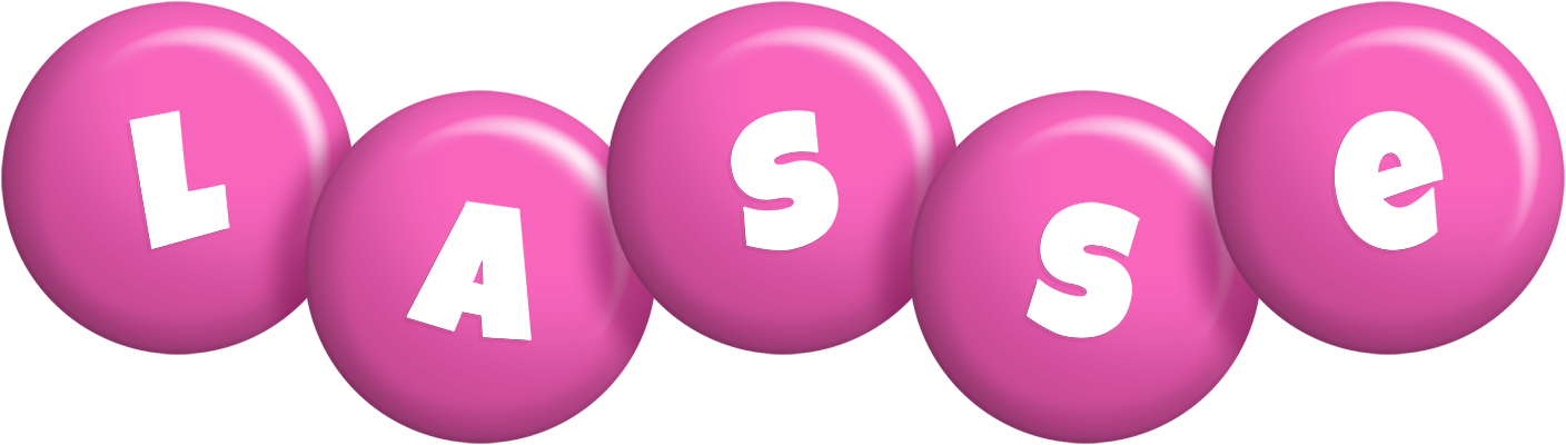 Lasse candy-pink logo