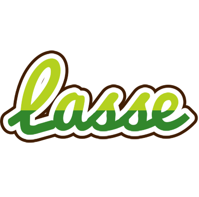 Lasse golfing logo