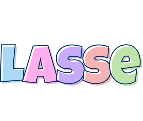 Lasse pastel logo