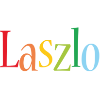 Laszlo birthday logo