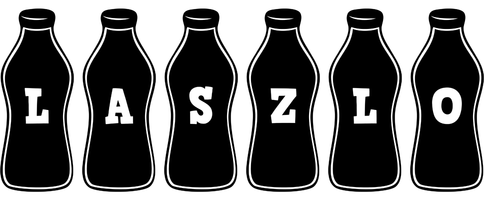 Laszlo bottle logo