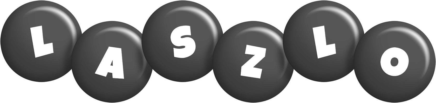 Laszlo candy-black logo