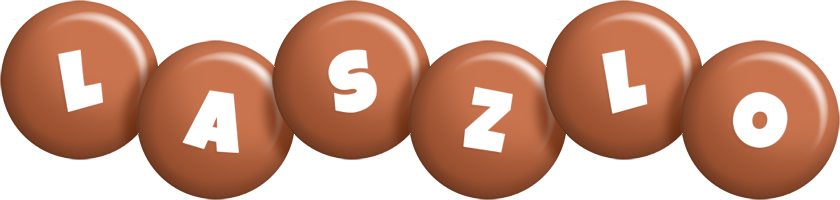 Laszlo candy-brown logo