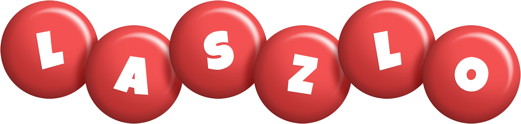 Laszlo candy-red logo