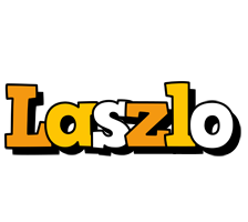 Laszlo cartoon logo