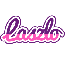 Laszlo cheerful logo