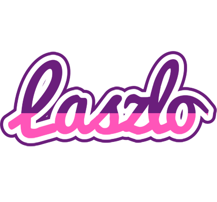 Laszlo cheerful logo