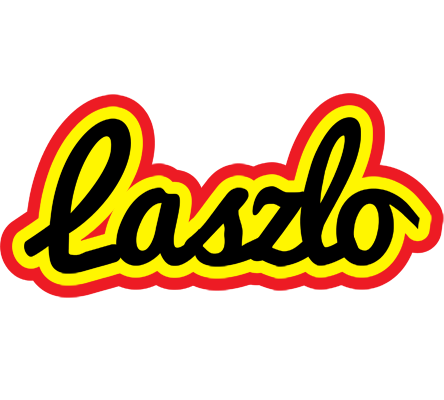Laszlo flaming logo