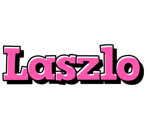Laszlo girlish logo